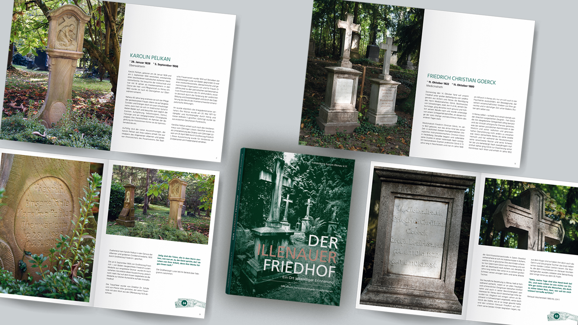 Förderkreis Forum Illenau e. V. Friedhofbuch